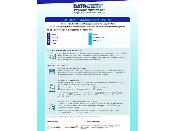 Care Team Corner | DATROWAY® (datopotamab deruxtecan-dlnk)