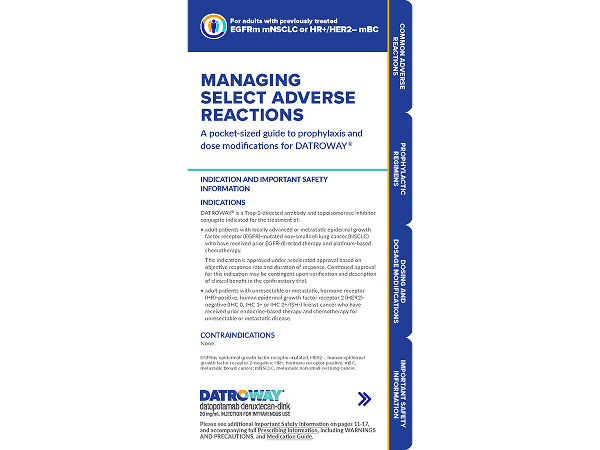 Care Team Corner| DATROWAY® (datopotamab deruxtecan-dlnk) for HCPs